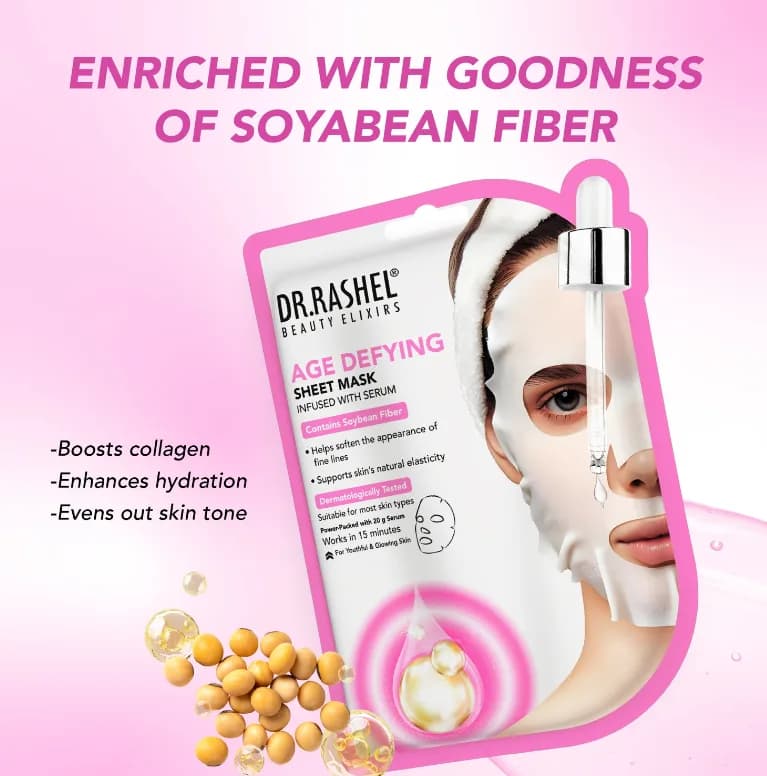 Dr. Rashel Age Defying Face Sheet Mask