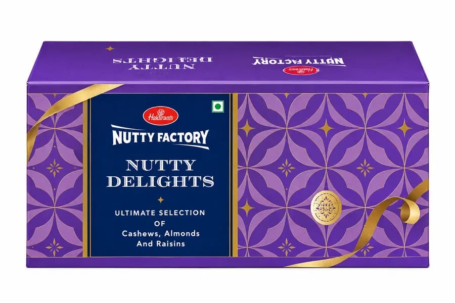 Haldiram 3 Jar Box Nutty Delights