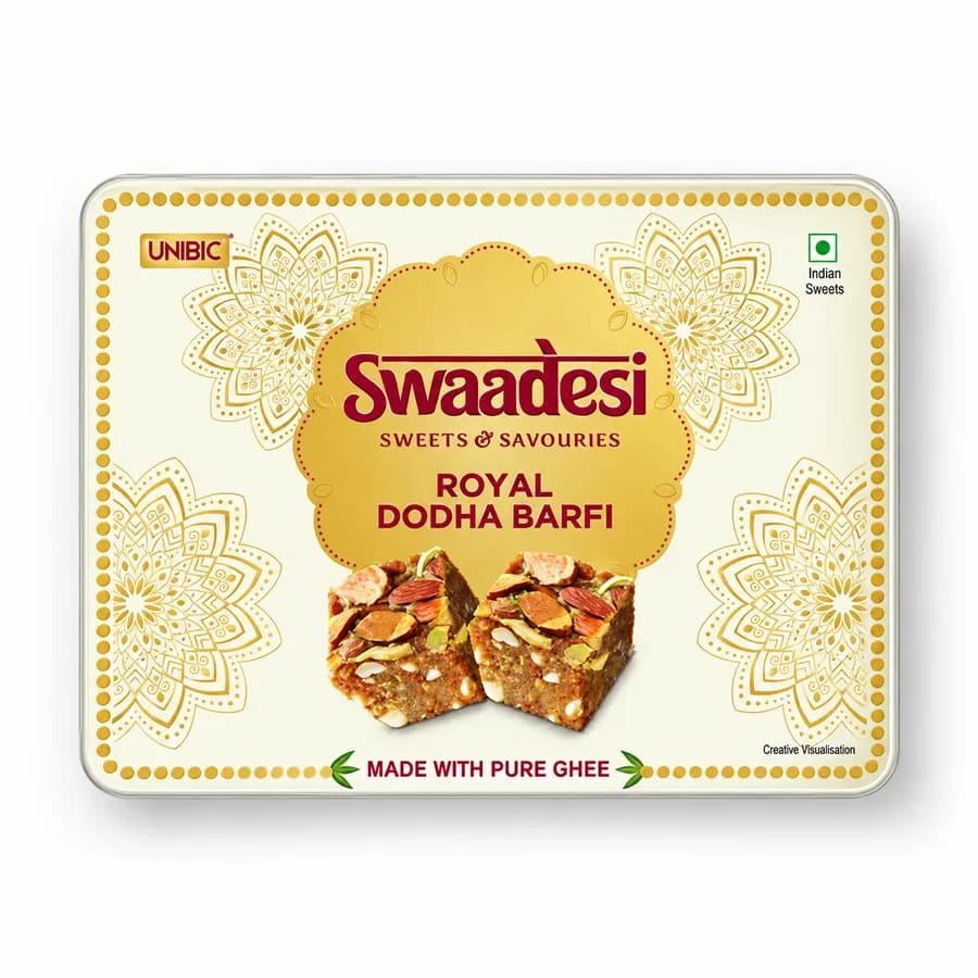 Unibic Royal Dodha Barfi (Tin)