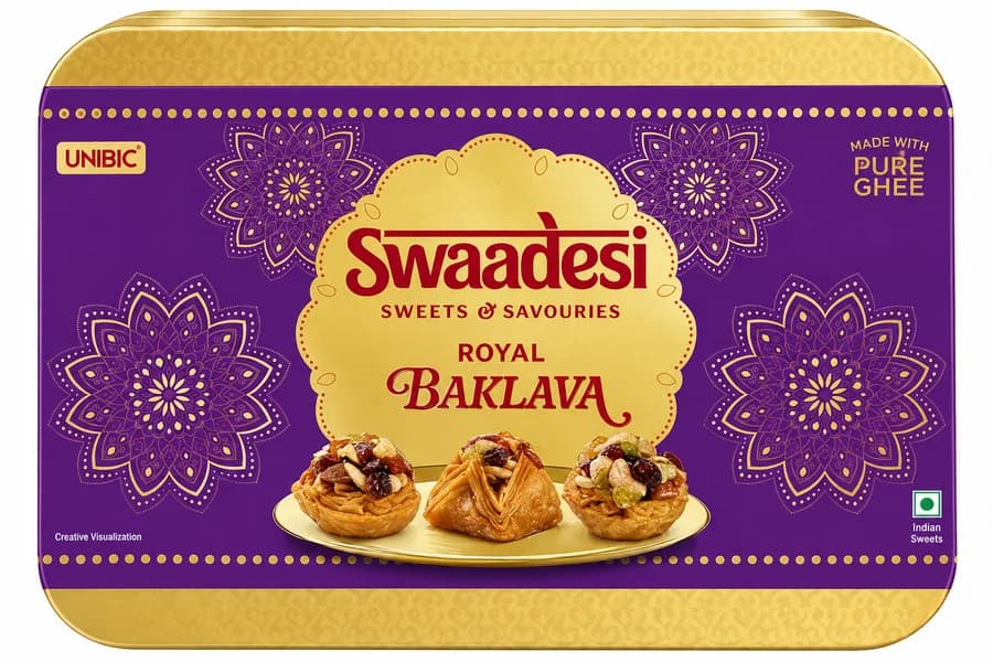 Unibic Swaadesi Royal Baklava (Tin)
